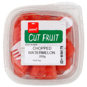 Chopped Watermelon