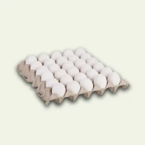 Fresh White Eggs